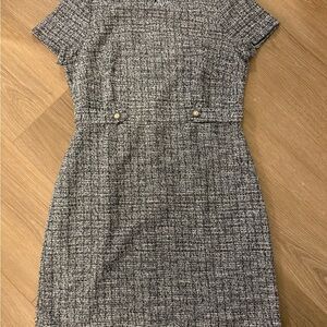 41 Hawthorne Cornelia Faux Tweed Dress